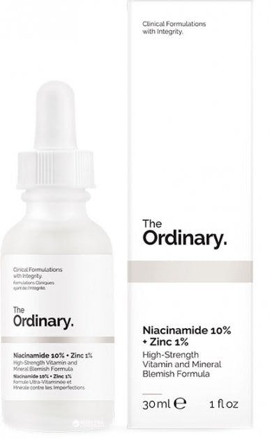 Сироватка для обличчя The Ordinary Niacinamide 10% + Zinc PCA 1% 