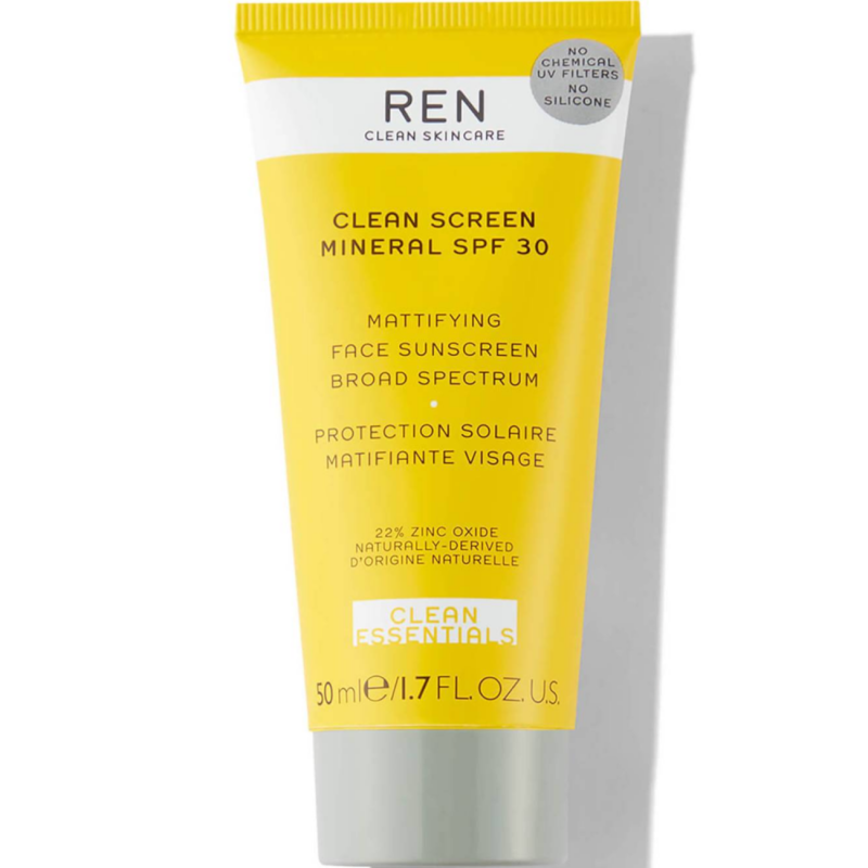 REN Clean Screen Mineral Face Sunscreen SPF30 Сонцезахисний крем