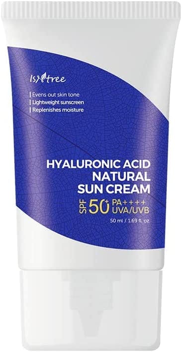 Isntree Hyaluronic Acid Natural Sun Cream SPF 50+ PA++++  Крем сонцезахисний
