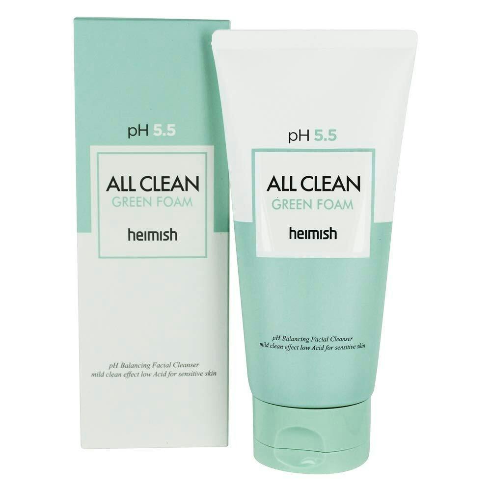 Heimish All Clean Green Foam pH 5.5 Очищувальна пінка для обличчя