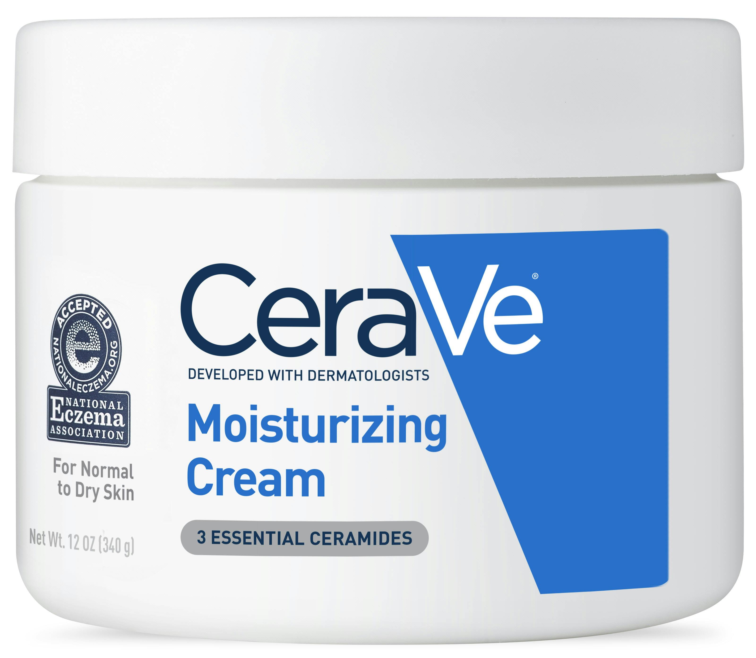 CeraVe Moisturising Cream Зволожувальний крем для сухої і дуже сухої шкіри обличчя і тіла