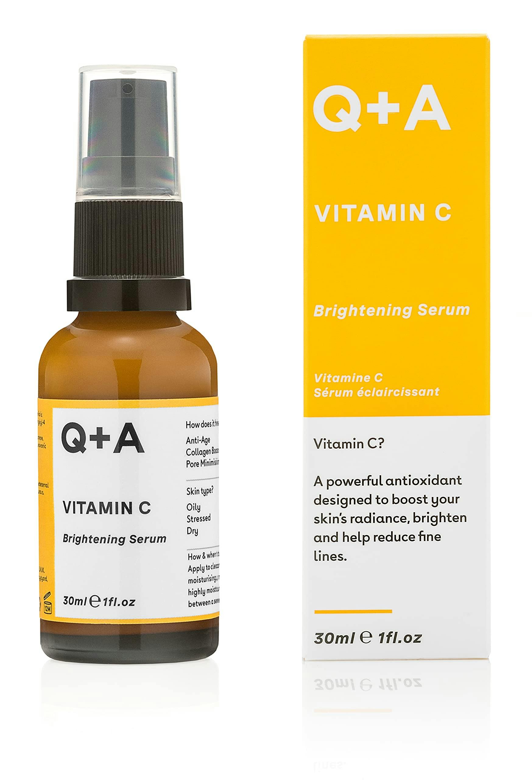 Q+A Vitamin C Brightening Serum Освітлювальна сироватка для обличчя
