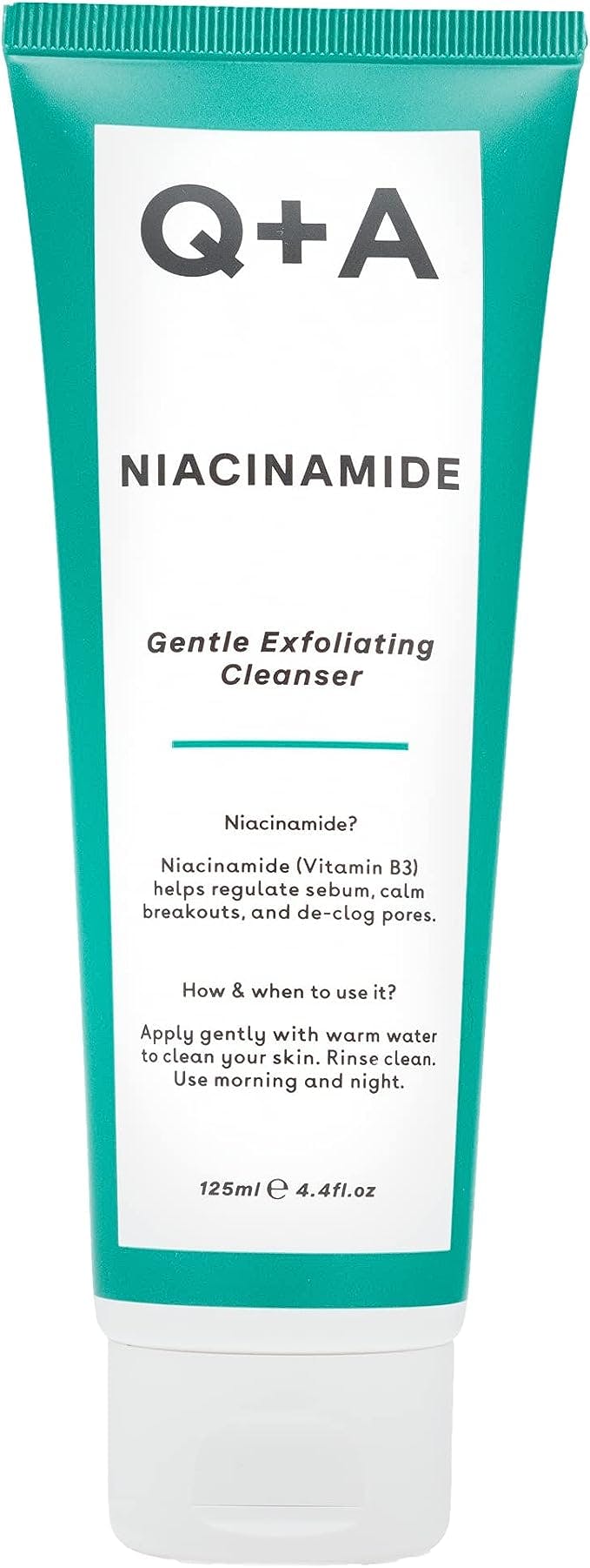 Q+A Niacinamide Gentle Exfoliating Cleanser Відлущувальний гель для обличчя