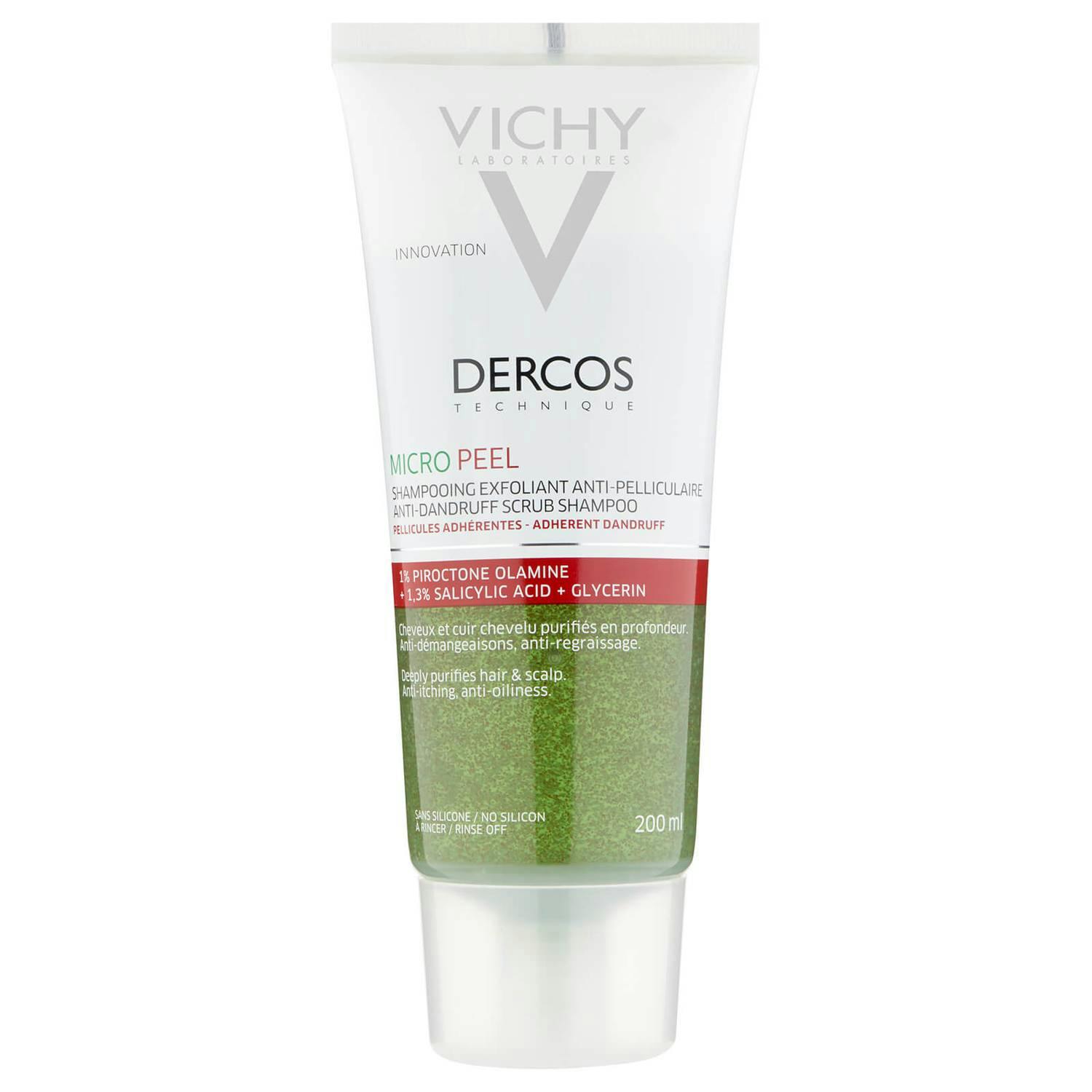 Vichy Dercos Micro Peel Shampoo Шампунь-пілінг проти лупи