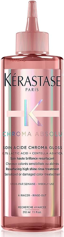 Kerastase Chroma Absolu Soin Acide Chroma Gloss Флюїд для інтенсивного блиску та гладкості фарбованого чутливого та пошкодженого волосся