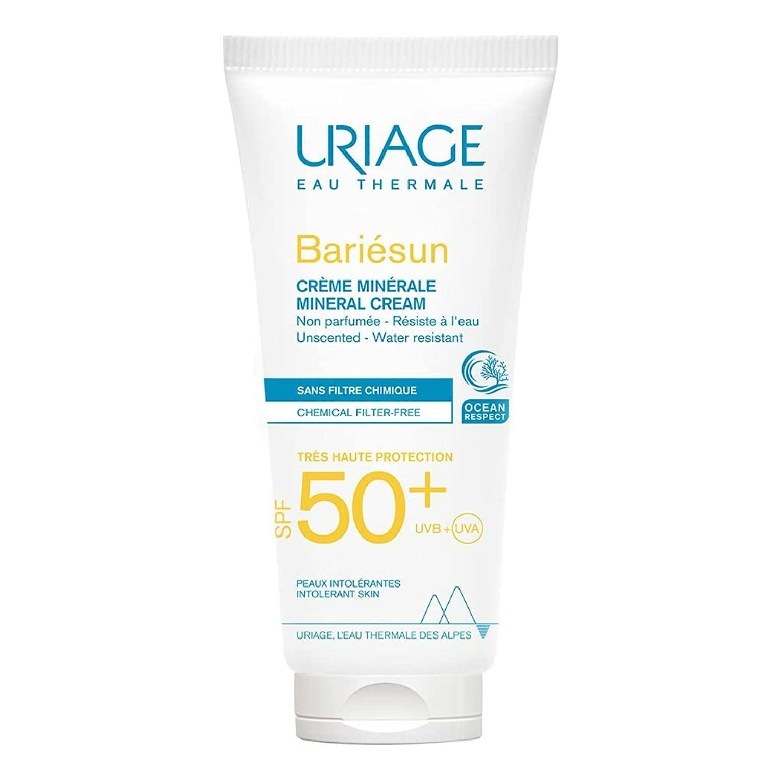 Uriage Bariesun SPF50+ Mineral Cream Бар'єсан сонцезахисний мінеральний крем SPF 50+