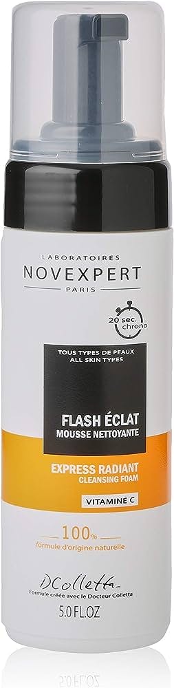 Novexpert Vitamin C Express Radiant Cleansing Foam Пінка очищувальна для сяйва шкіри обличчя