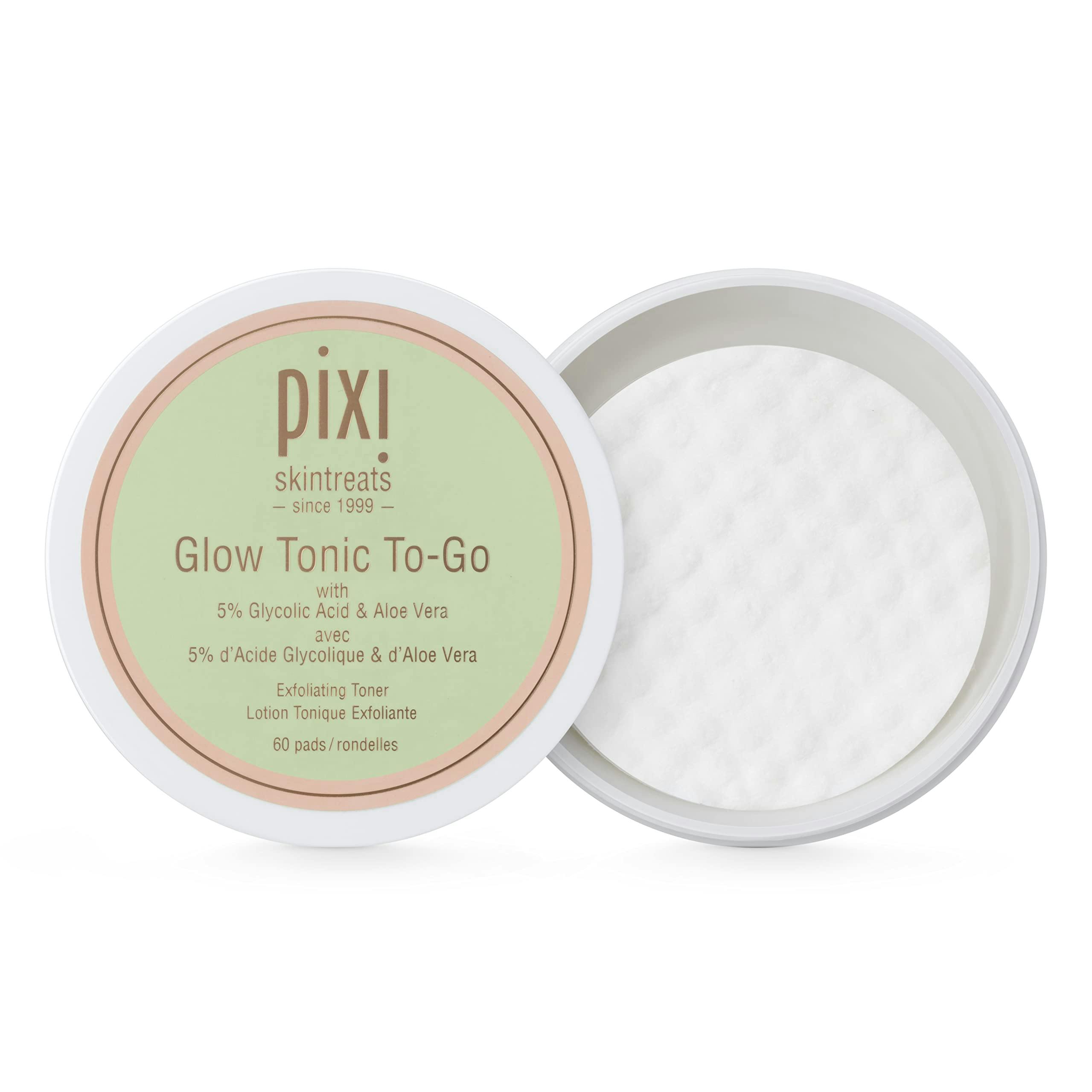 Pixi Glow Tonic To-Go Exfoliating Toner Pads Диски, просочені тоніком