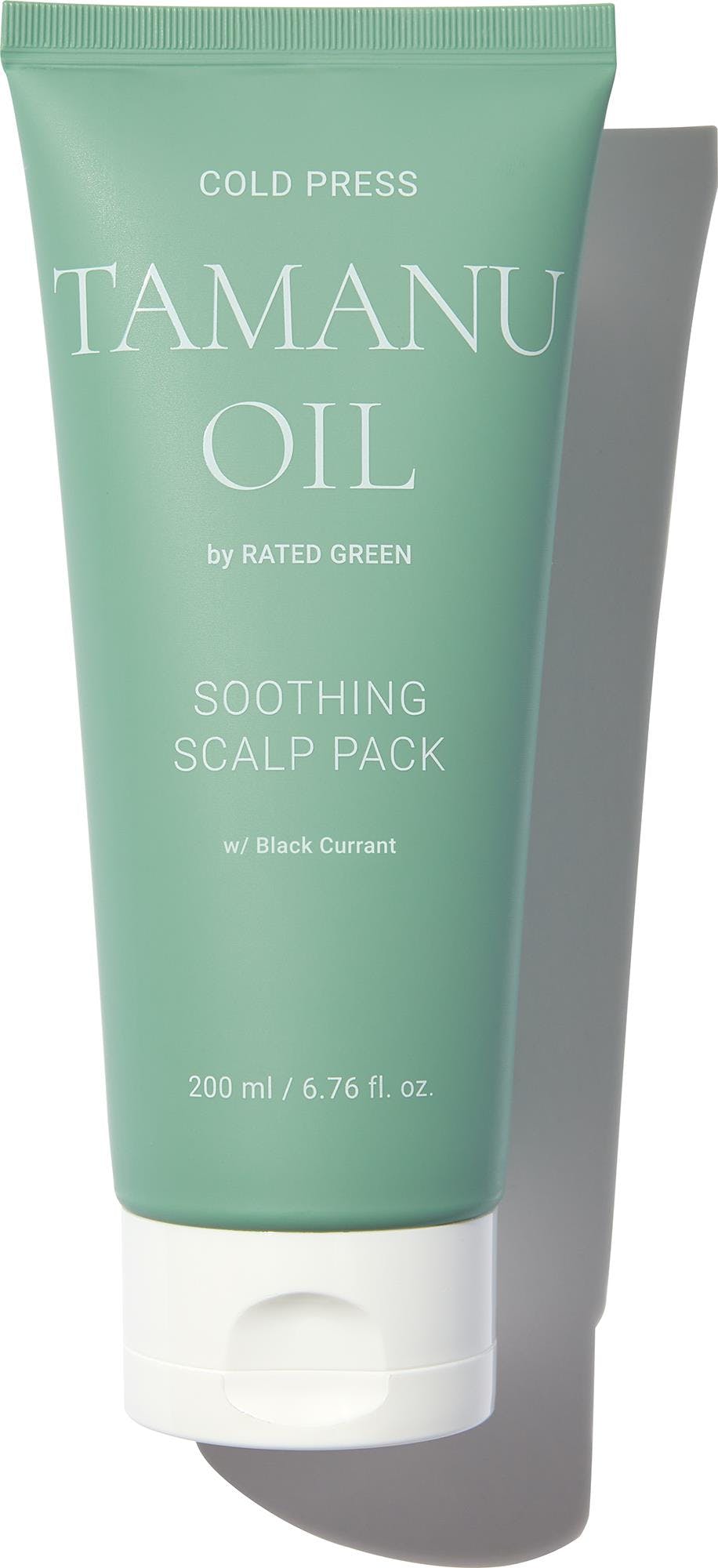 Rated Green Cold Press Tamanu Oil Soothing Scalp Pack Заспокійлива маска для шкіри голови з олією таману і чорною смородиною