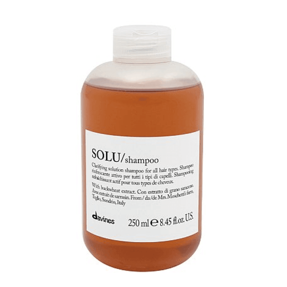 Davines Solu Shampoo Активно освіжаючий шампунь для глибокого очищення волосся