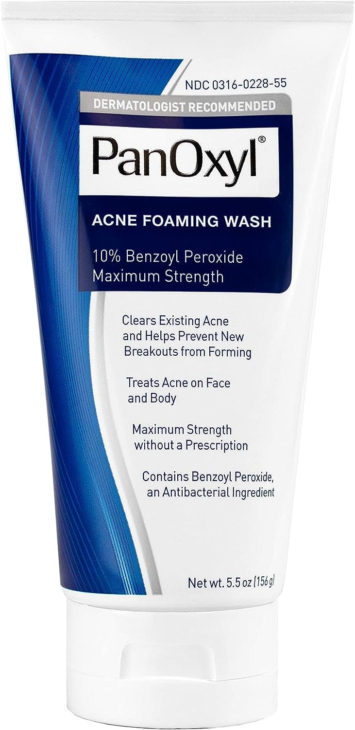 PanOxyl Acne Foaming Wash Benzoyl Peroxide 10% Пінка для вмивання з 10% перекисом бензоїлу