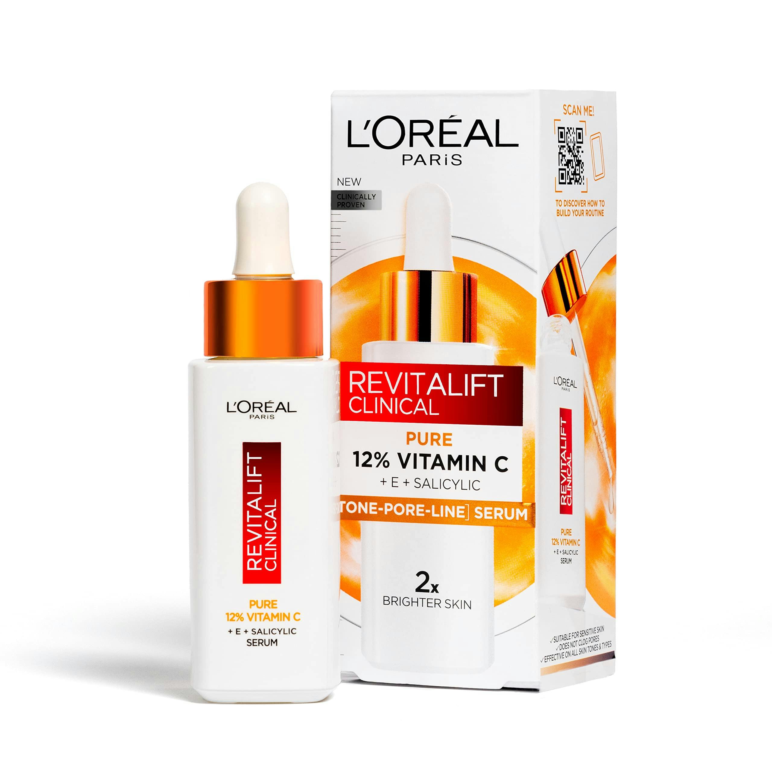L'Oreal Paris Revitalift Clinical Vitamin C Cироватка для надання сяяння шкірі обличчя