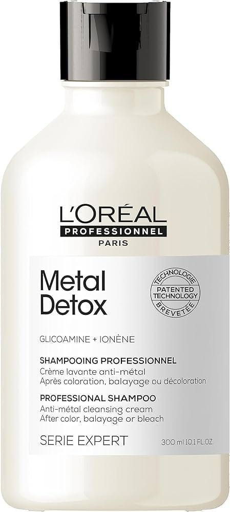 L'Oreal Professionnel Serie Expert Metal Detox Anti-metal Cleansing Cream Shampoo Професійний очищуючий шампунь для зменшення ламкості всіх типів волосся та небажаної зміни кольору