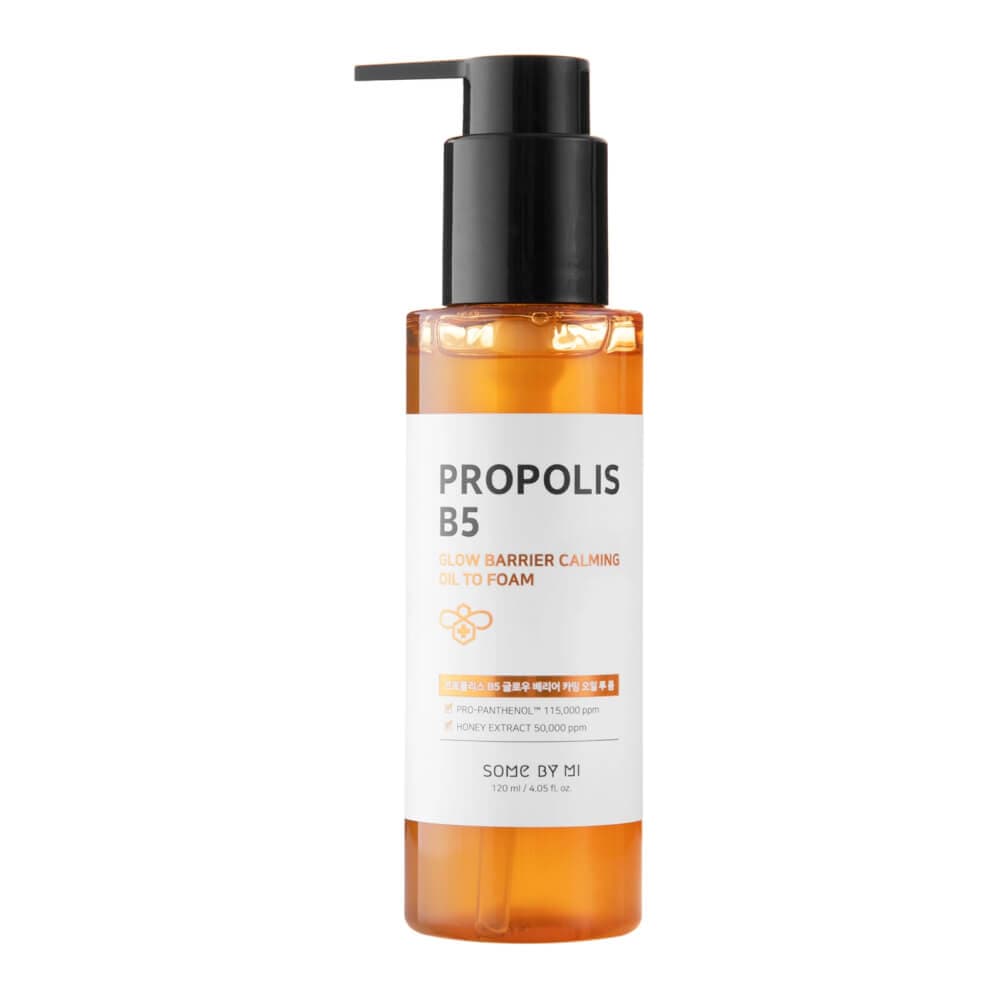Some By Mi Propolis B5 Glow Barrier Calming Oil To Foam Очищувальна олія-пінка для сяйва шкіри з прополісом