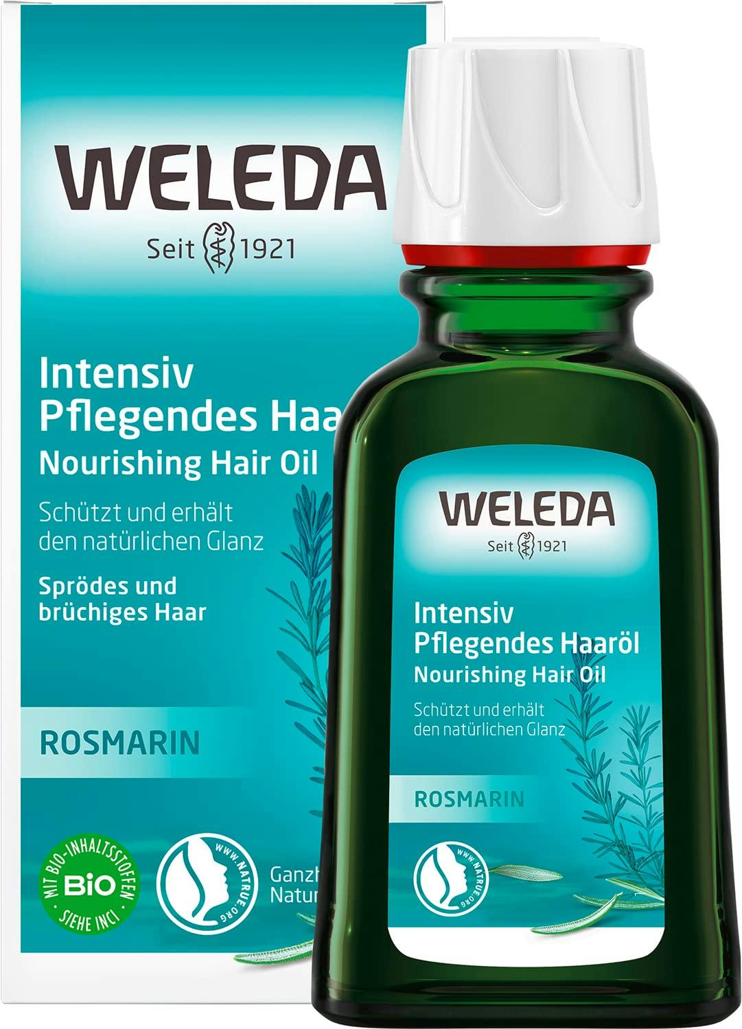 Weleda Intensiv Pflegendes Haaröl Олія-живлення для сухого та ламкого волосся з екстрактом розмарину
