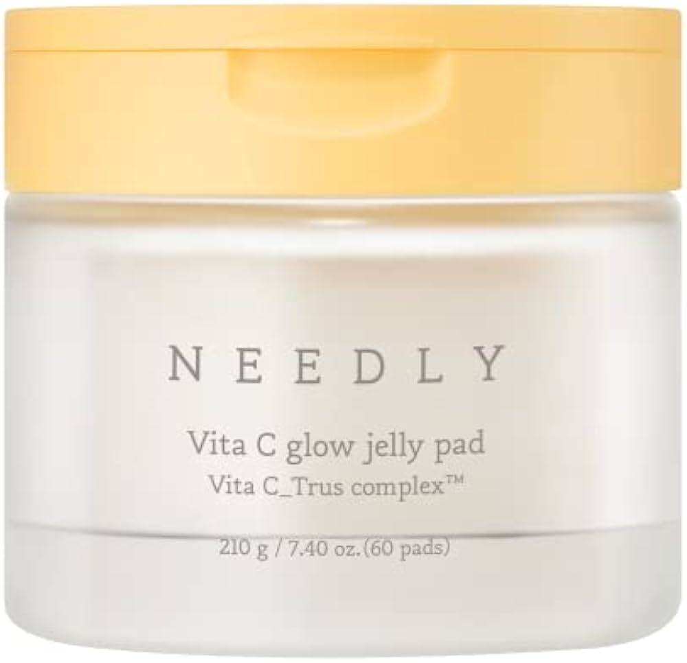 Needly Vita C Glow Jelly Pad Зволожувальні тонер-педи для сяйва шкіри