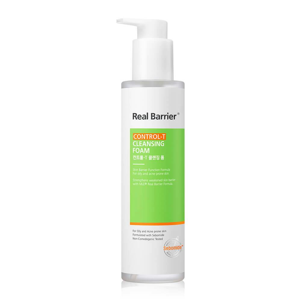 Real Barrier Control-T Cleansing Foam Пінка для шкіри, схильної до жирності