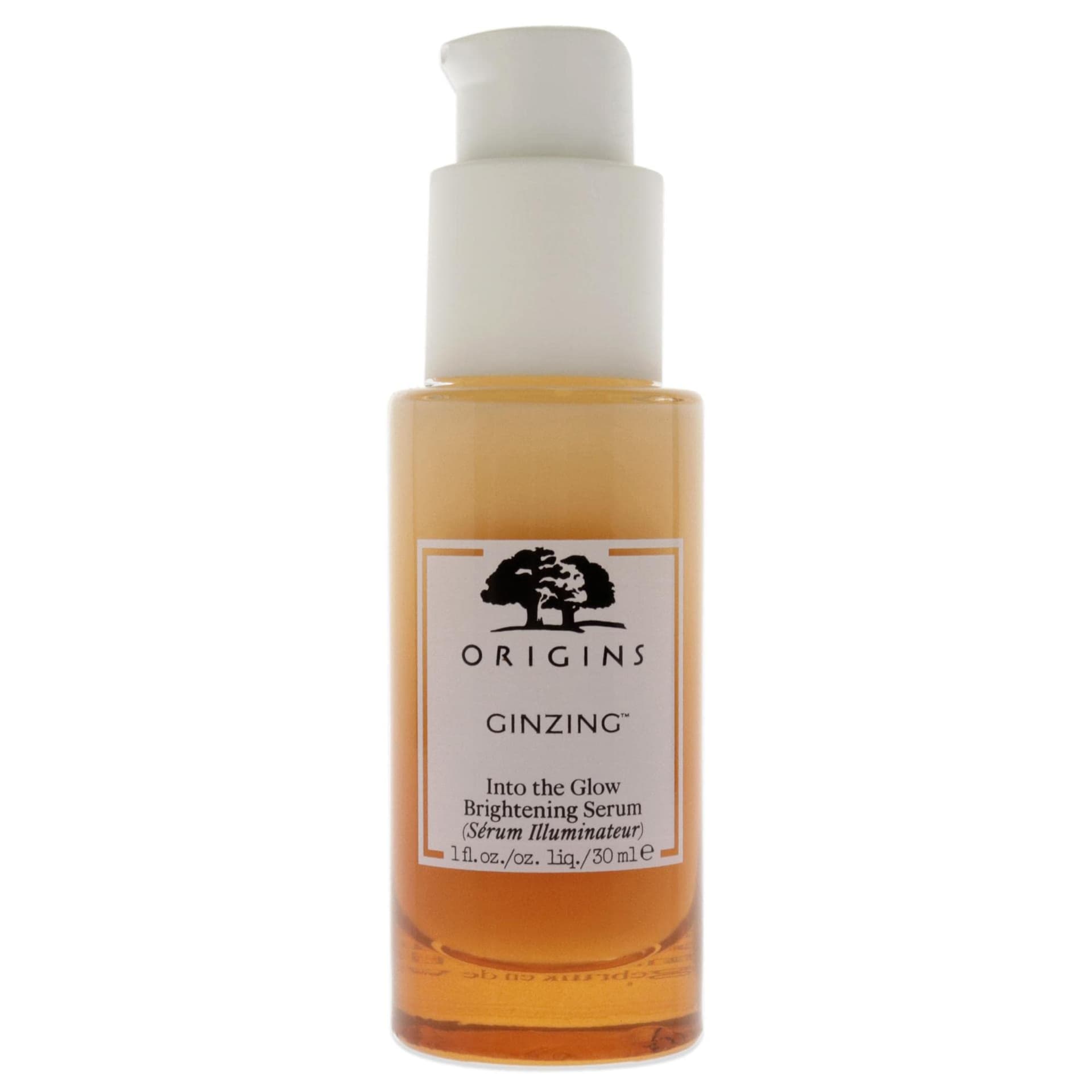 Origins GinZing Into The Glow Brightening Serum Зволожувальна сироватка для рівного тону й сяйва шкіри