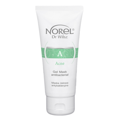 Norel Acne Antibacterial Gel Mask Антибактеріальна гелева маска для шкіри з акне, вугрової висипки