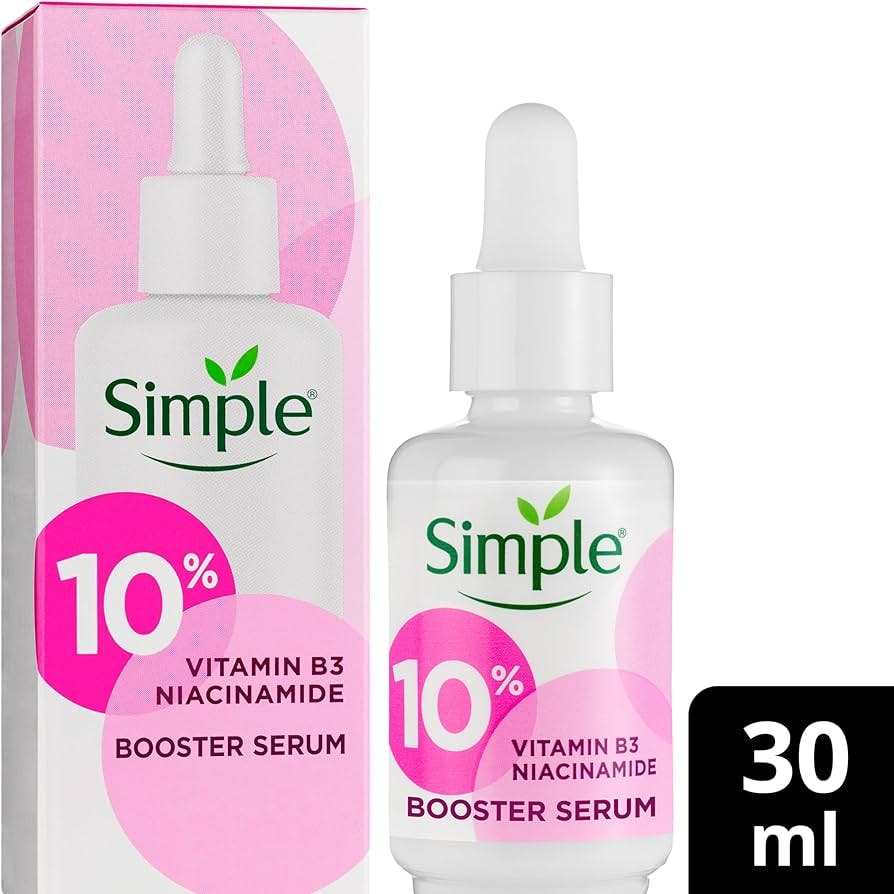 Сироватка для обличчя Simple Booster Serum 10% Niacinamide Vitamin B3