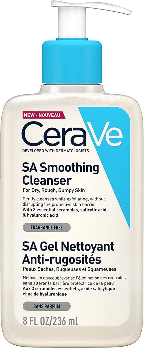 CeraVe Softening Cleansing Gel For Dry, Rough And Uneven Skin Пом'якшувальний очищувальний гель для сухої, загрубілої та нерівної шкіри обличчя та тіла