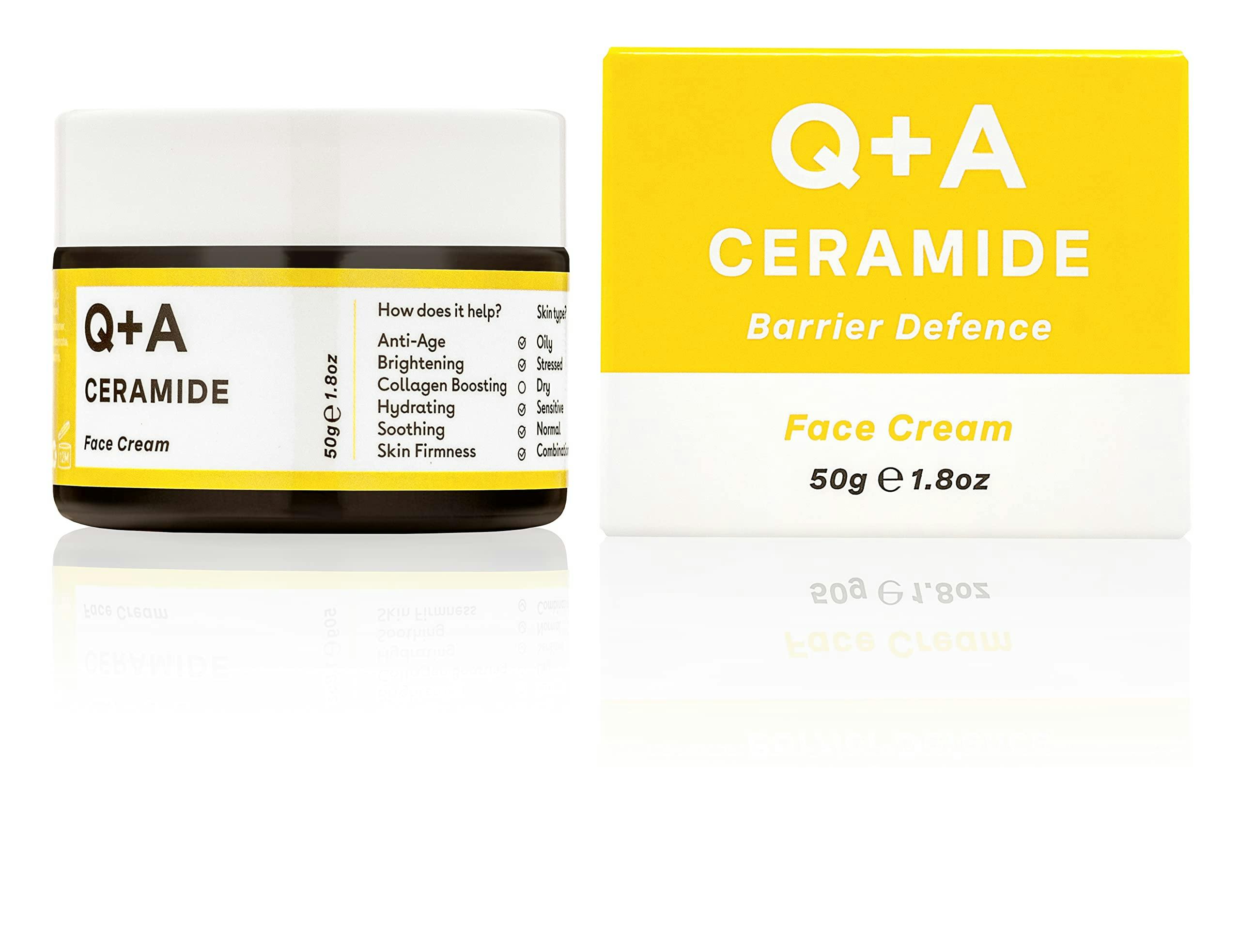Q+A Ceramide Barrier Defense Face Cream Денний крем для обличчя з церамідами