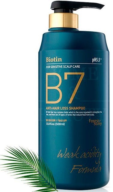 Welcos Forest Story B7  Шампунь з біотином для зміцнення і стимуляції росту волосся