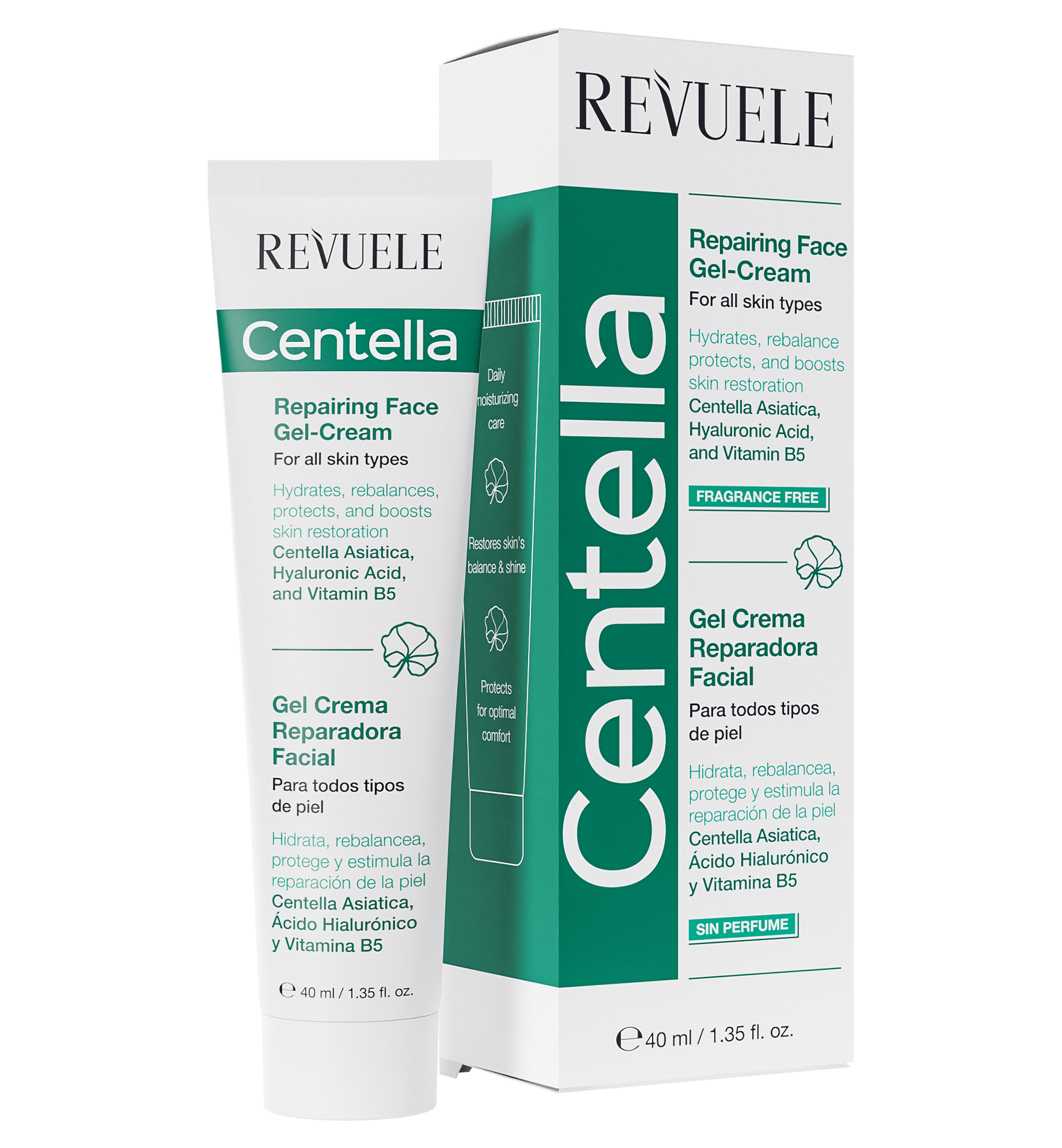 Revuele Centella Regenerating Face Gel-Cream Відновлювальний крем-гель для обличчя