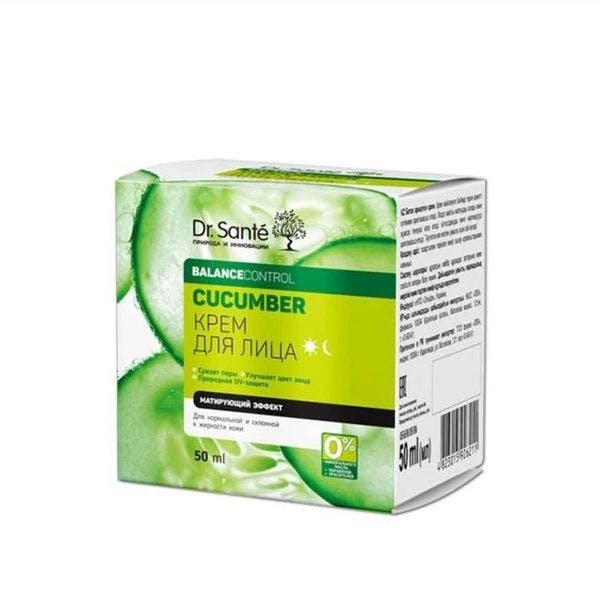 Dr.Sante Cucumber Balance Control Cream Крем для обличчя з матувальним ефектом