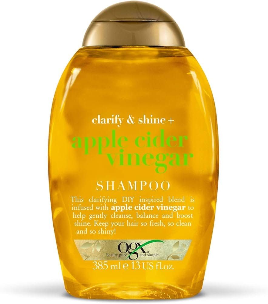 OGX Apple Cider Vinegar Clarifying Shampoo Очищуючий шампунь для блиску та шовковистості волосся