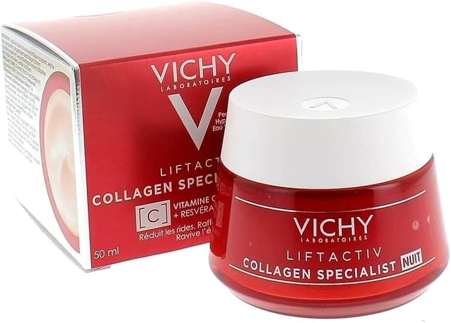 Vichy LiftActiv Collagen Specialist Night Колагеновий нічний крем-догляд для обличчя