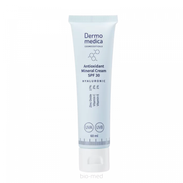 Dermomedica Hyaluronic Antioxidant Mineral Cream SPF30 Антиоксидантний крем для обличчя
