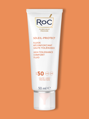 RoC Soleil Protect Anti-Wrinkle Smoothing Fluid SPF50 Заспокійливий лосьйон для обличчя