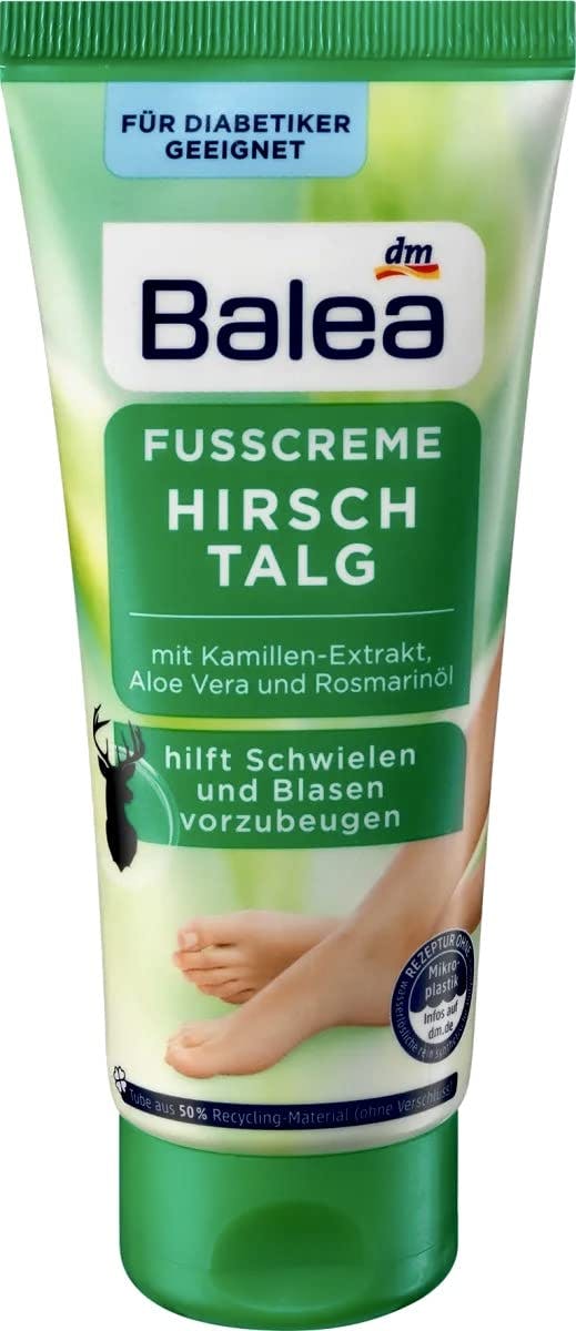 Balea Hirschtalg Foot Cream Крем для ніг з оленячим жиром