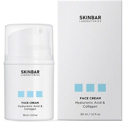SKINBAR Hyaluronic Acid & Collagen Face Cream Крем для обличчя зволожувальний з гіалуроновою кислотою і колагеном