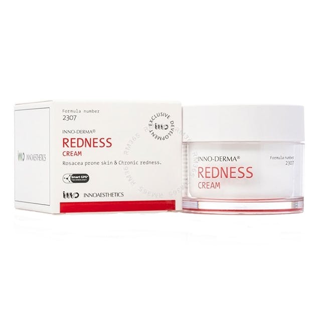 INNOAESTHETICS INNO-DERMA Redness Cream Зволожувальний крем для шкіри з куперозом та розацеа