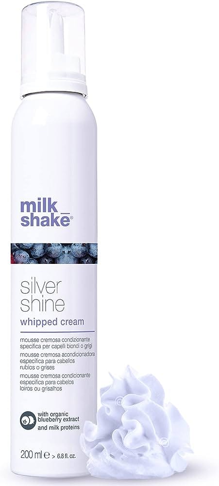 Milk Shake Silver Shine Whipped Cream Крем-піна для волосся