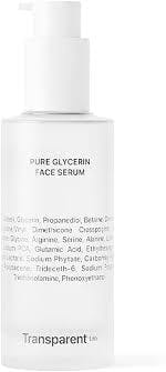 Transparent Lab Pure Glycerin Face Serum Зволожувальна сироватка для обличчя з гліцерином