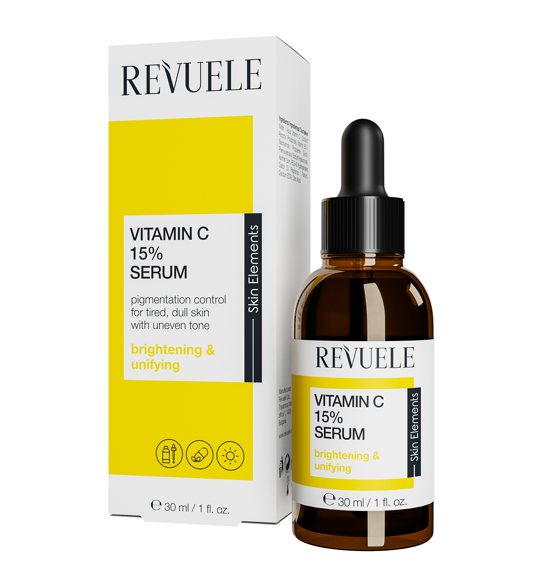 Revuele Vitamin C 15% Serum Освітлювальна сироватка для обличчя з вітаміном С