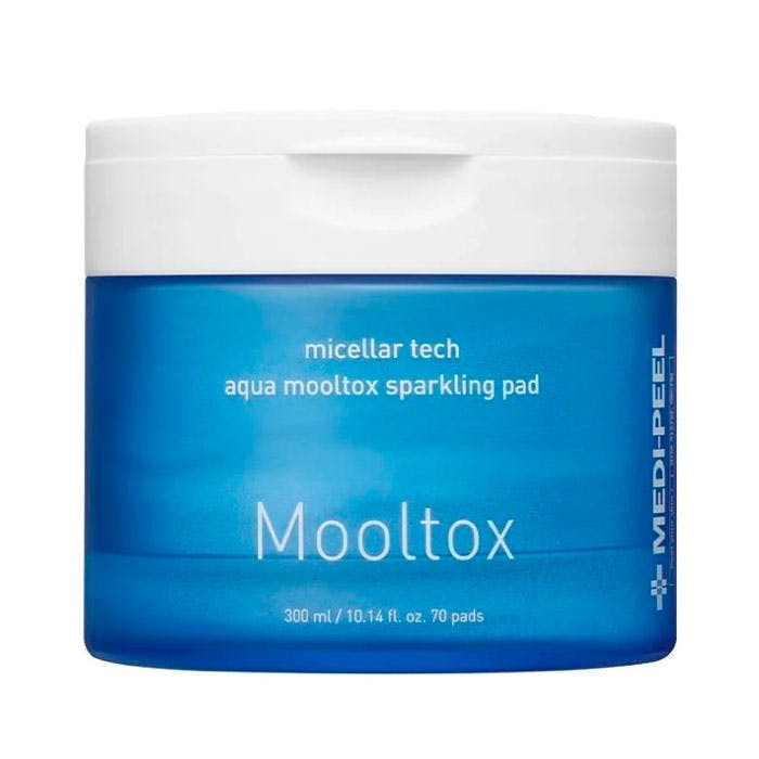 Medi Peel Aqua Mooltox Sparkling Pad Пілінг-педи для зволоження і очищення шкіри обличчя