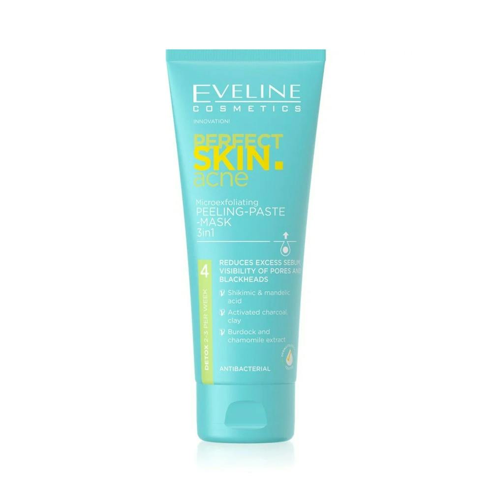 Eveline Cosmetics Perfect Skin.acne Face Gel Глибоко очищувальний гель для обличчя
