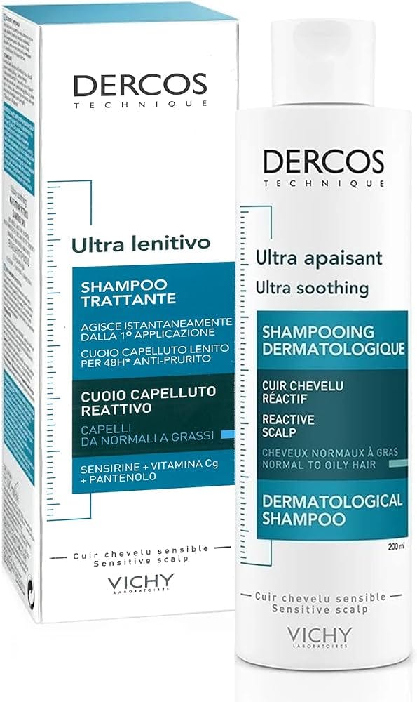 Vichy Dercos Oil Control Treatment Shampoo Деркос, себо-регулюючий шампунь-догляд для жирного волосся