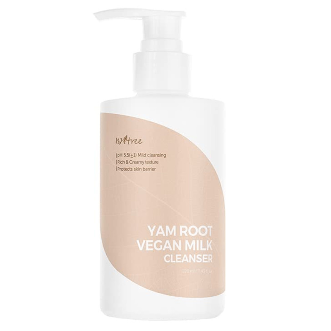 Isntree Yam Root Milk Cleanser Заспокійливе молочко для очищення обличчя