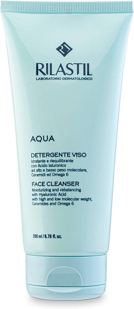 Rilastil Aqua Detergente Viso Делікатний очищувальний гель для обличчя