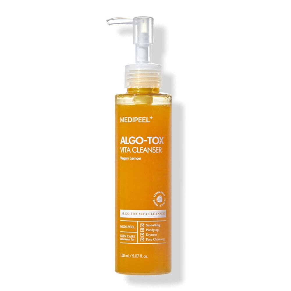 MEDI-PEEL Algo-Tox Vita Cleanser Vegan Lemon Гель для глибокого очищення шкіри з екстрактом лимону