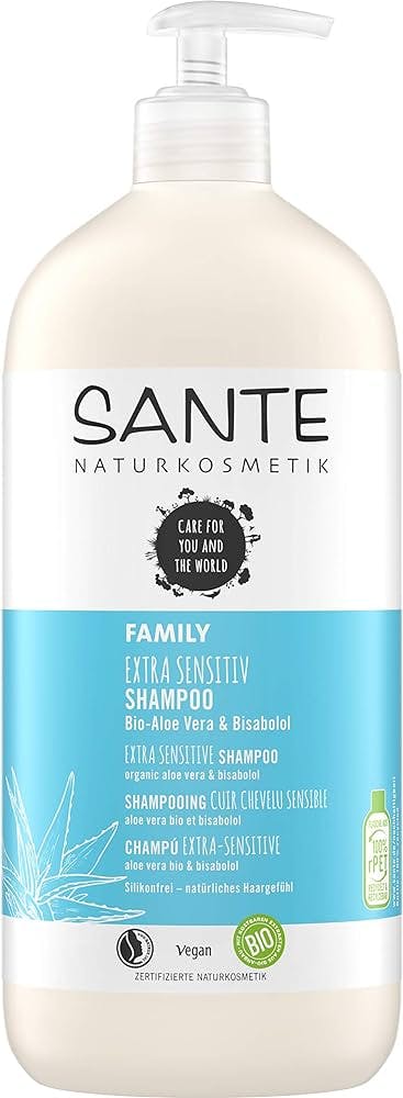 Sante Family Extra Sensitive Shampoo Шампунь для чутливої шкіри голови "Алое вера і бісаболол"