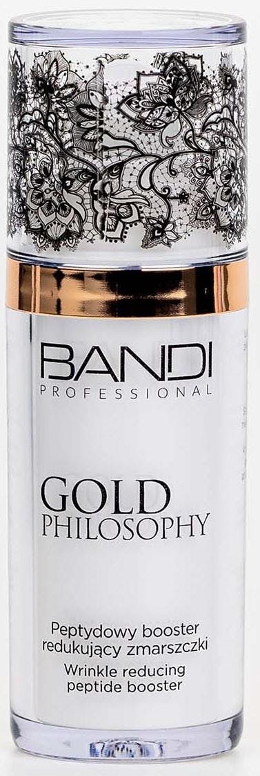 Bandi Professional Gold Philosophy Rejuvenating Peptide Cream for Face Neck and Decolletage Пептидний омолоджуючий крем для обличчя, шиї та декольте