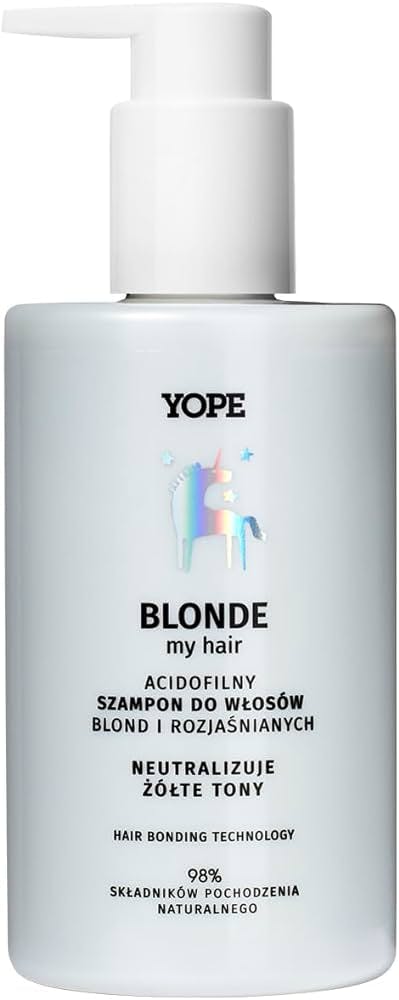 YOPE Shampoo for lightened and blonde hair Шампунь для світлого та освітленого волосся