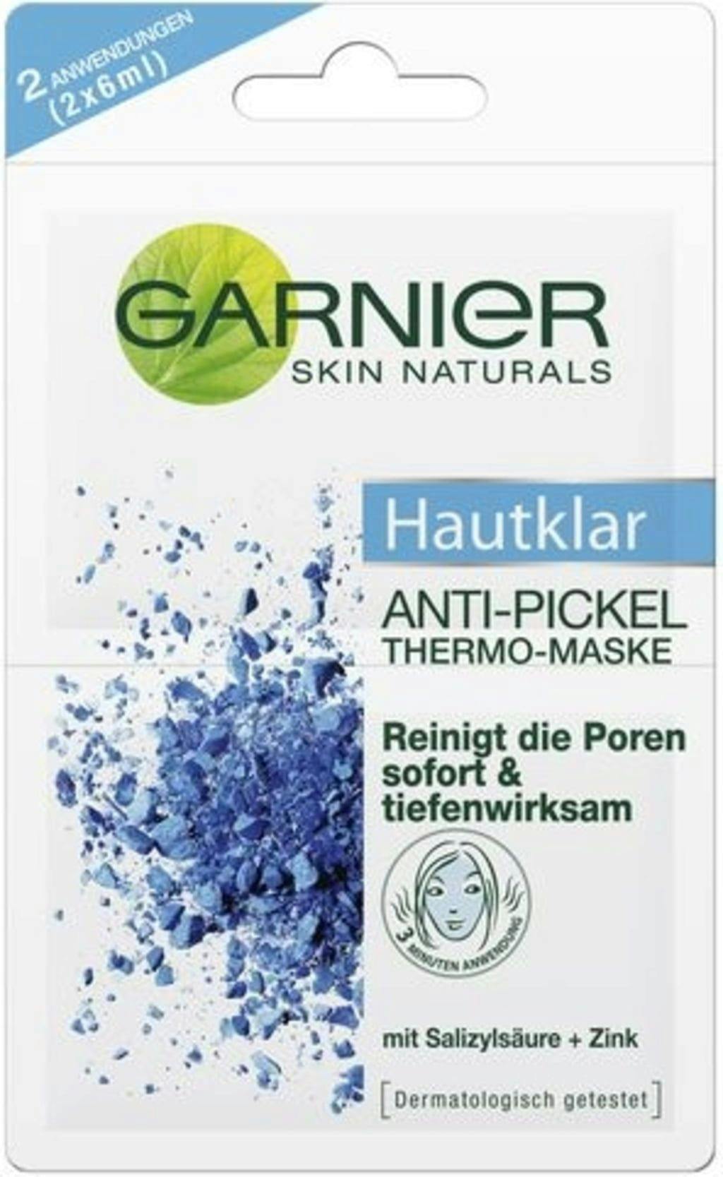 Skin Naturals Skin Clear Anti-Blemish Thermal Mask Розпарююча маска проти чорних крапок і жирного блиску з цинком