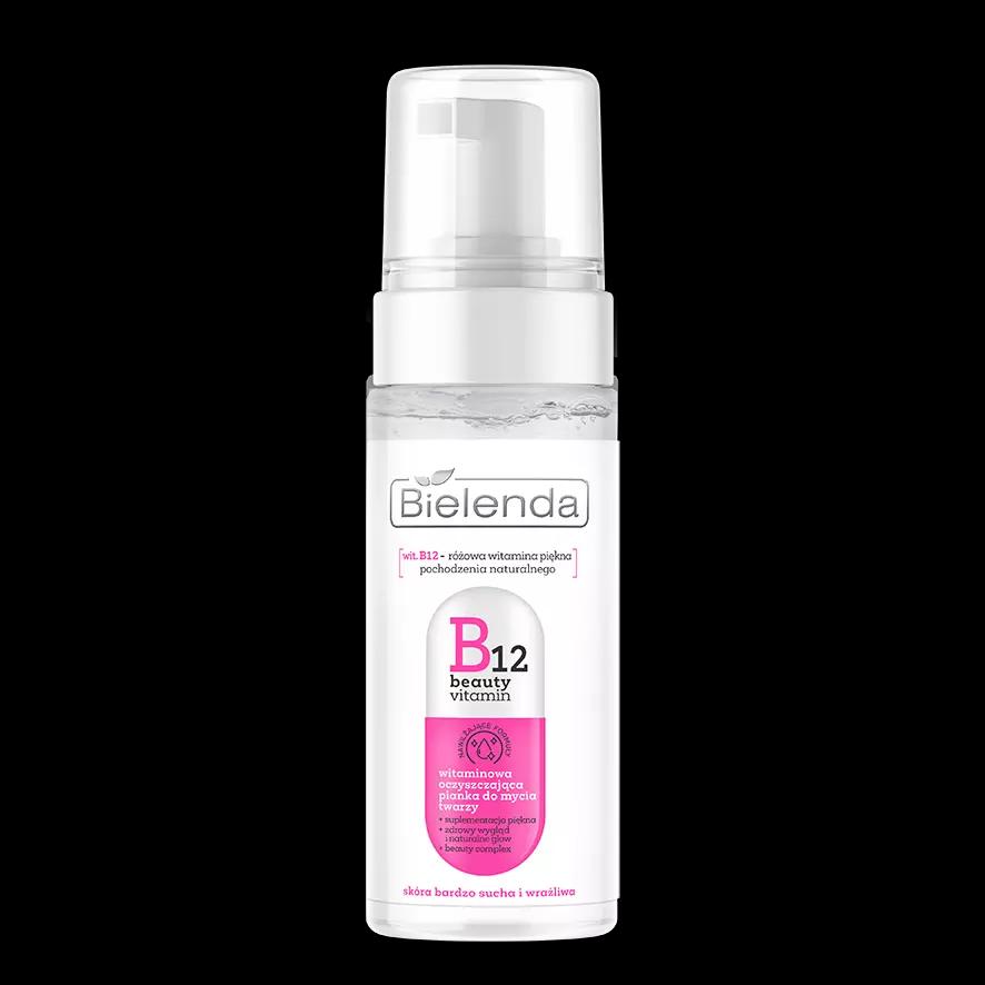 Bielenda B12 Beauty Vitamin Facial Cleansing Foam Очищувальна пінка для обличчя